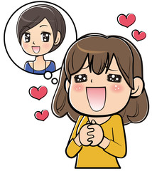 女性への憧れ