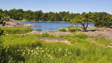 Västervik, Küste, Badeferien, Schären, Sommer, Schweden © bill_17
