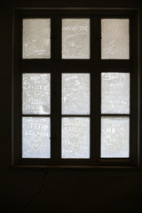 Fenster Graffiti