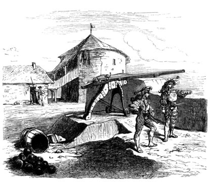Wall-Gun - Fusil de Rempart - Wallb&uuml;chse - 16th century