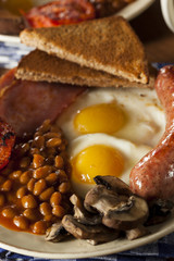 Traditional Full English Breakfast