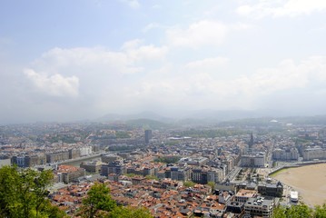 Fototapeta na wymiar San Sebastian-Donostia