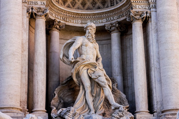 Naklejka premium Fonatana di Trevi in Rome