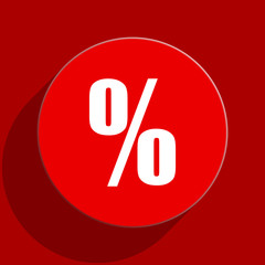 percent web flat icon