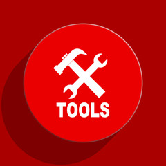 Obraz premium tools web flat icon