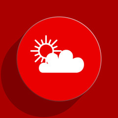 cloud web flat icon