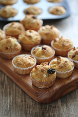 muffins with granola