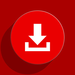 download web flat icon