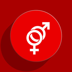 sex web flat icon