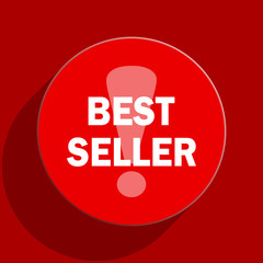 best seller web flat icon
