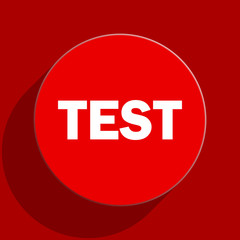 test web flat icon