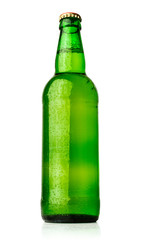 green bottle of beer