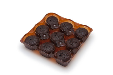cookies isolated on white background.