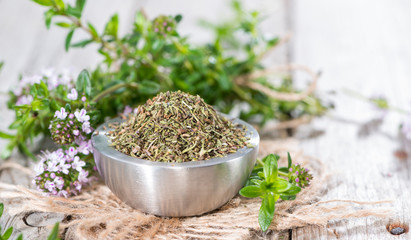 Portion of Winter Savory