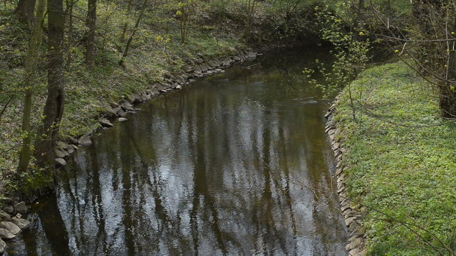 still creek in the springtime,locked down