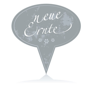 Schild,Hinweistafel,Zink,neue Ernte,Vintage,Landhaus