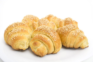 Homemade croissant