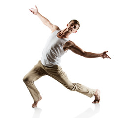 Caucasian male dancer - 64380756