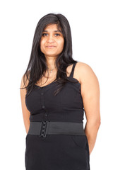 Beautiful young woman posing