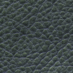 dark green leather texture closeup.