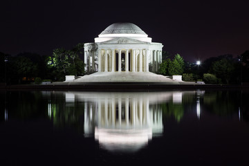 Washington, DC - Reflection of Jefferson Memorial