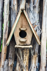 Bird house nesting