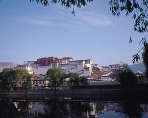 Fototapeta na wymiar 티벳 여행포트