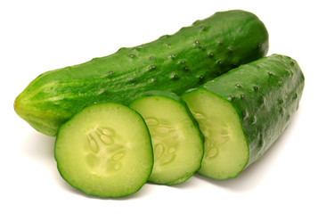 Cucumber and slices