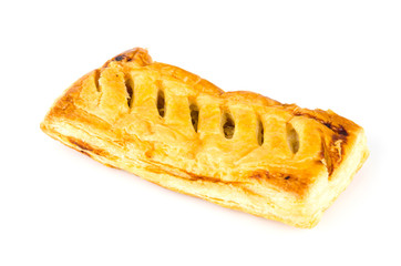 Pie isolated white background