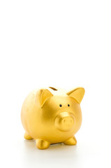 Piggybank isolated on white background