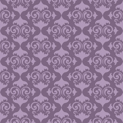 Damask Style Seamless Background