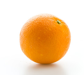 Orange isolated on white