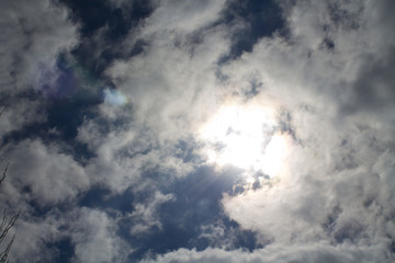 clouds in the sky
