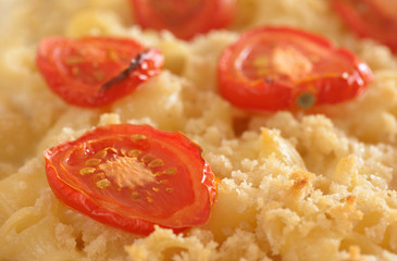 Macaroni with cheese