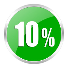 10 percent icon