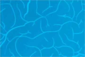 Blue brain background