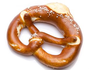 A fresh bretzel