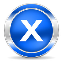 Fototapeta premium cancel icon