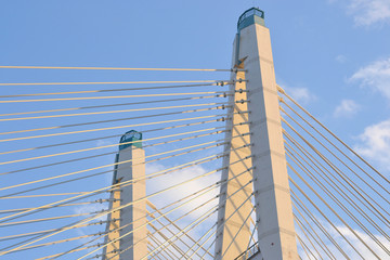 Fototapeta premium Cable-Stayed Bridge in St.Petersburg