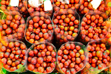 Cherry from organic farm of tribe in Tak,Thailand