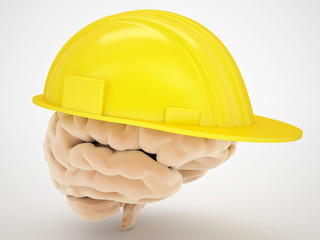 brain protection medical concept - 64405931