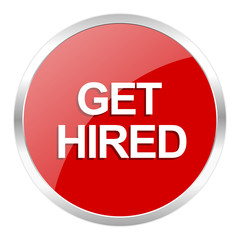 get hired icon