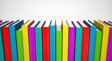 colorful books