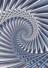 Fractal Spiral © Melanie Mertens