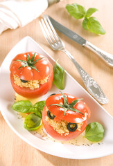 Farce tomatoes