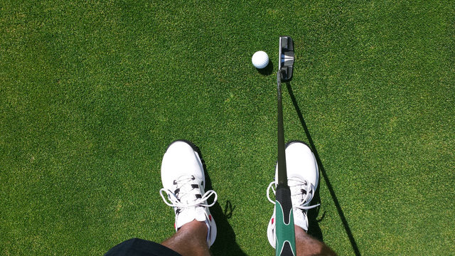 Golf Putting Green Grün