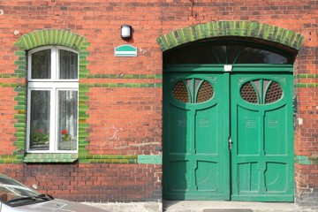 Bytom, Poland - old door