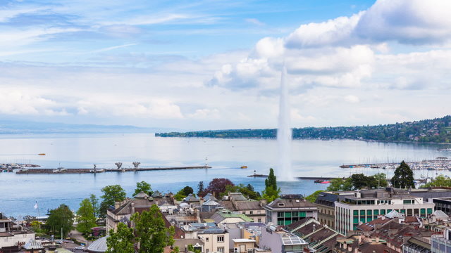 Timelapse of Geneva waterfront