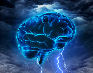 brainstorm or intelligence powerful concept - 64410108