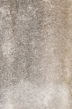 Old washed granolithic finish wall